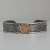 Silver & Pesos Cuff