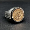 Western ArtDeco Octogonal Signet Ring